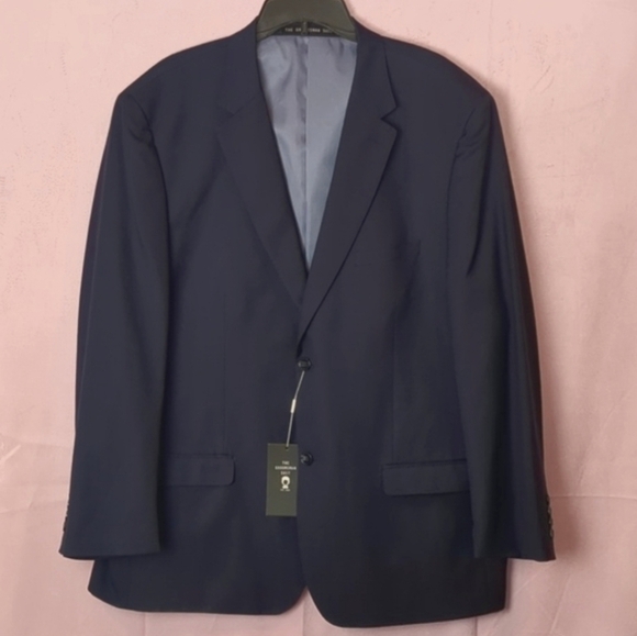 The Groomsman Suit Brilliant Blue Modern Suit Jacket size 48 Regular - Picture 1 of 10